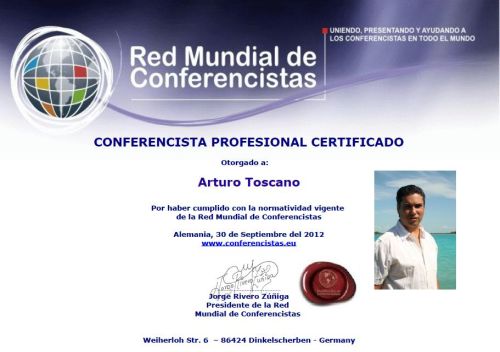 Conferencista Profesional Certificado